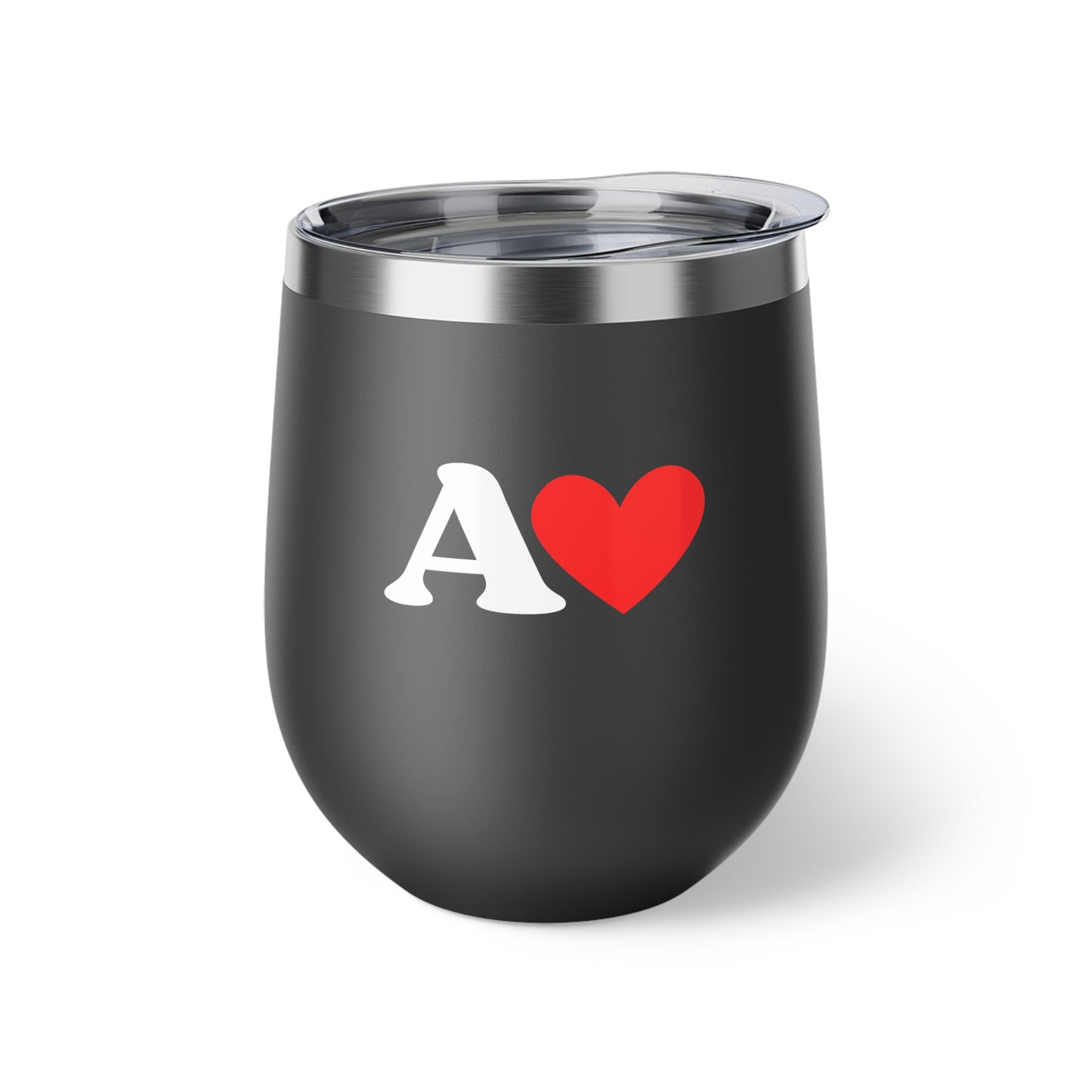 Personalized Initial Insulated Wine Cup, 12oz