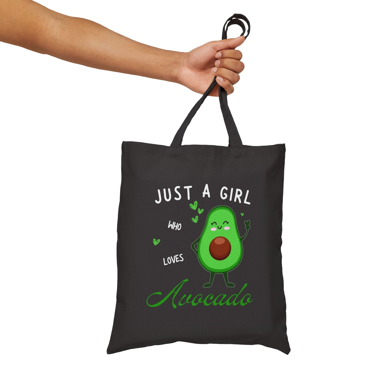 Just A Girl Who Loves Avocado Tote Bag