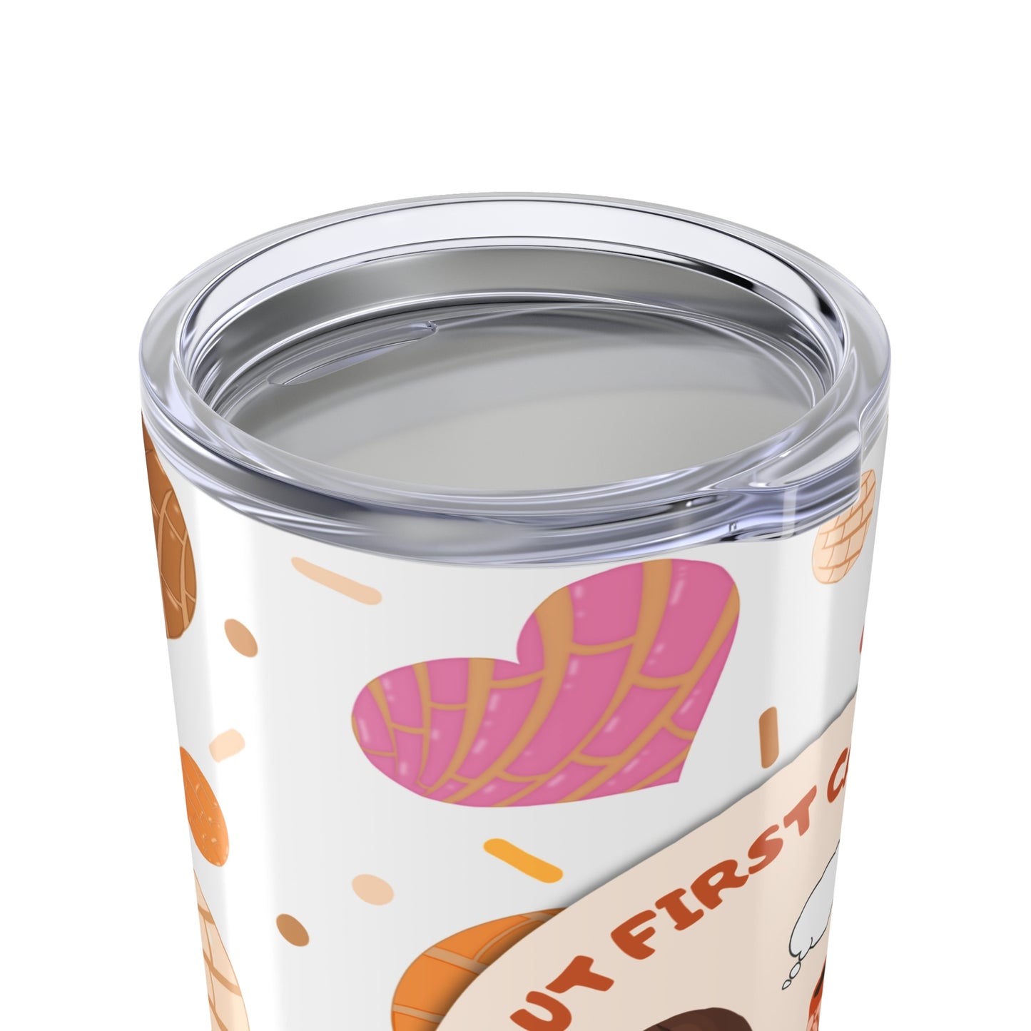 But First Cafecito y Chisme Insulated Tumbler, 20oz