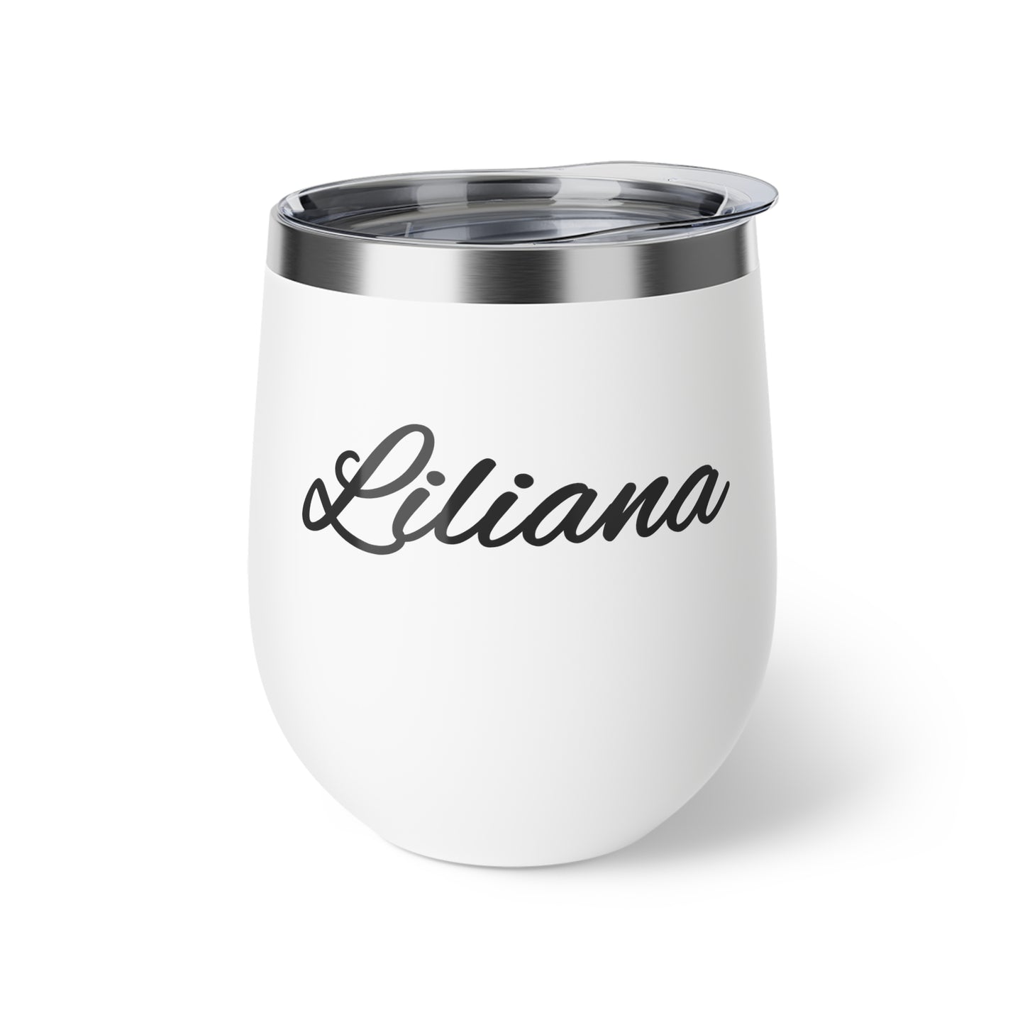 Personalized Name Insulated Wine Cup, 12oz