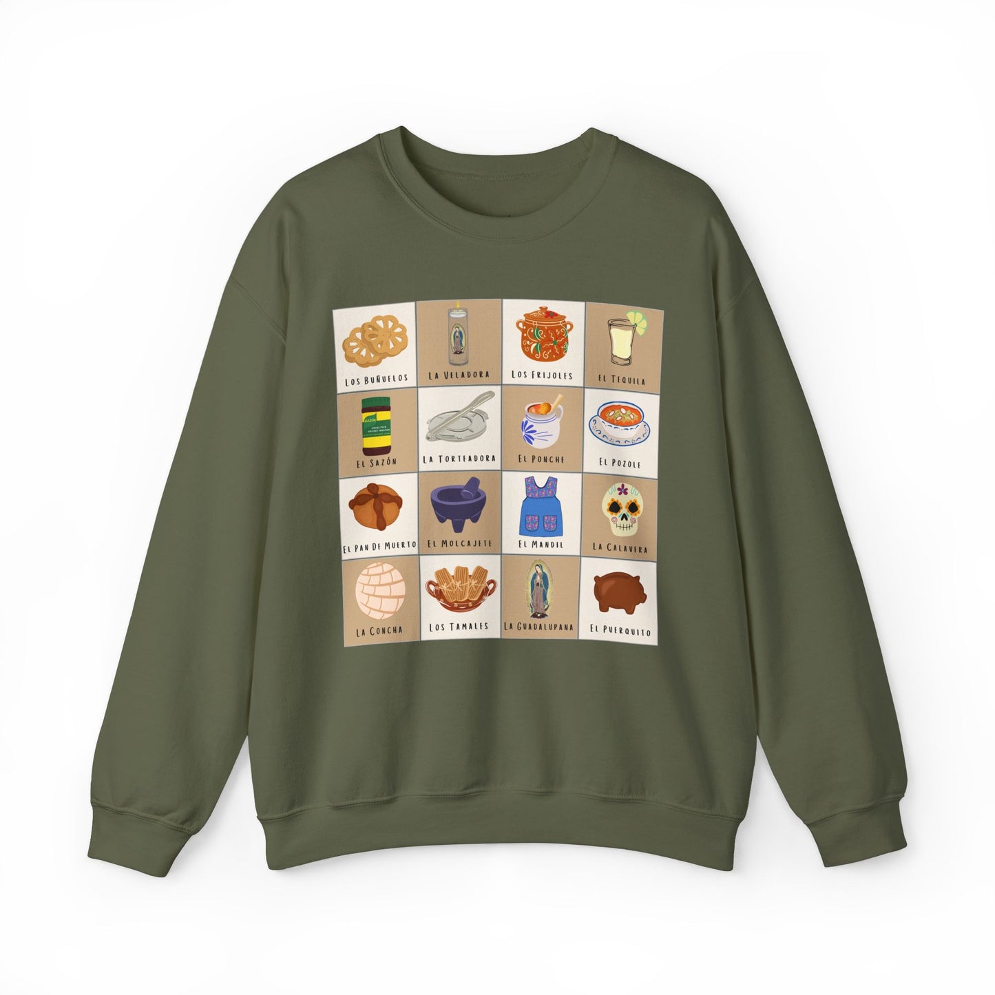 Christmas Loteria Card Sweatshirt