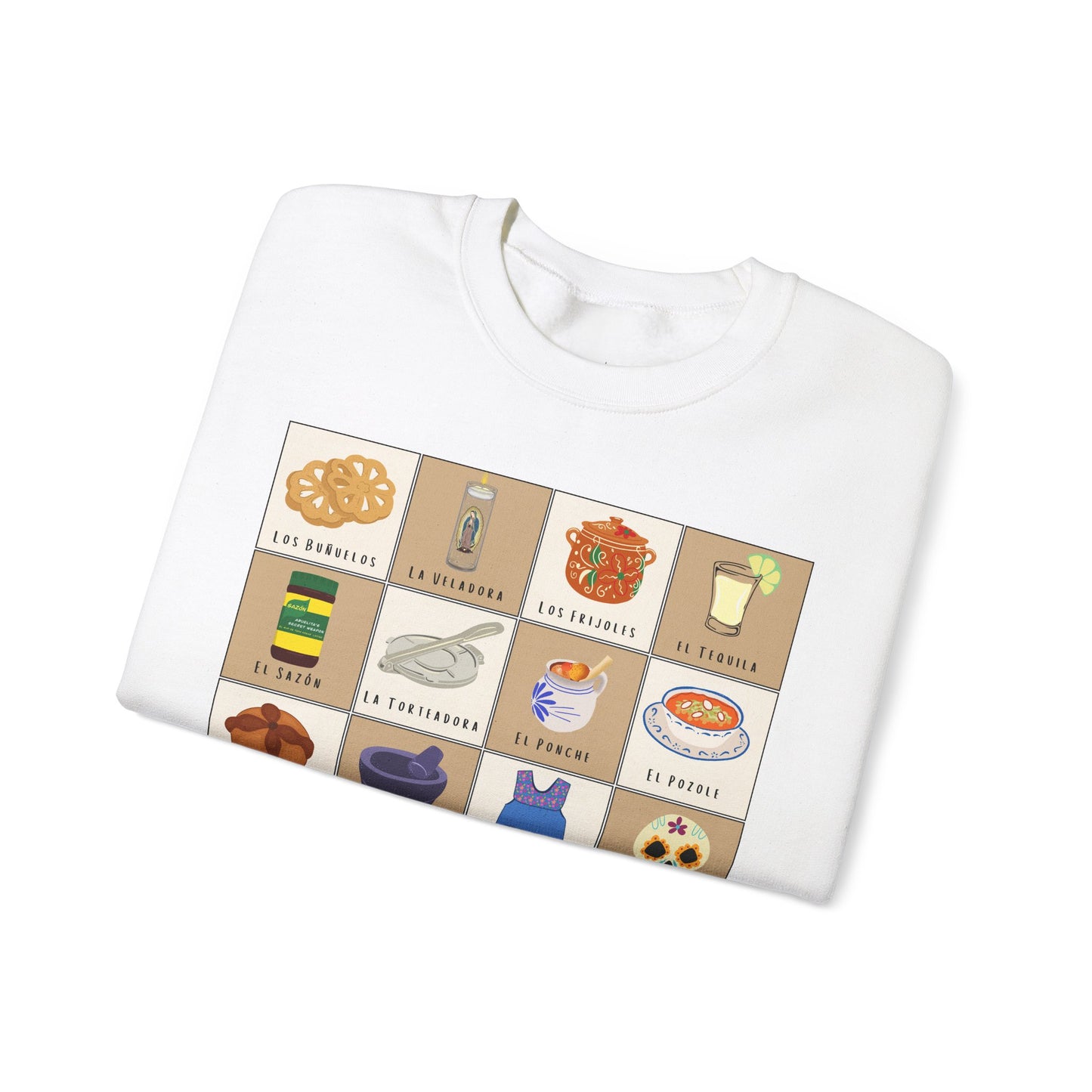 Christmas Loteria Card Sweatshirt