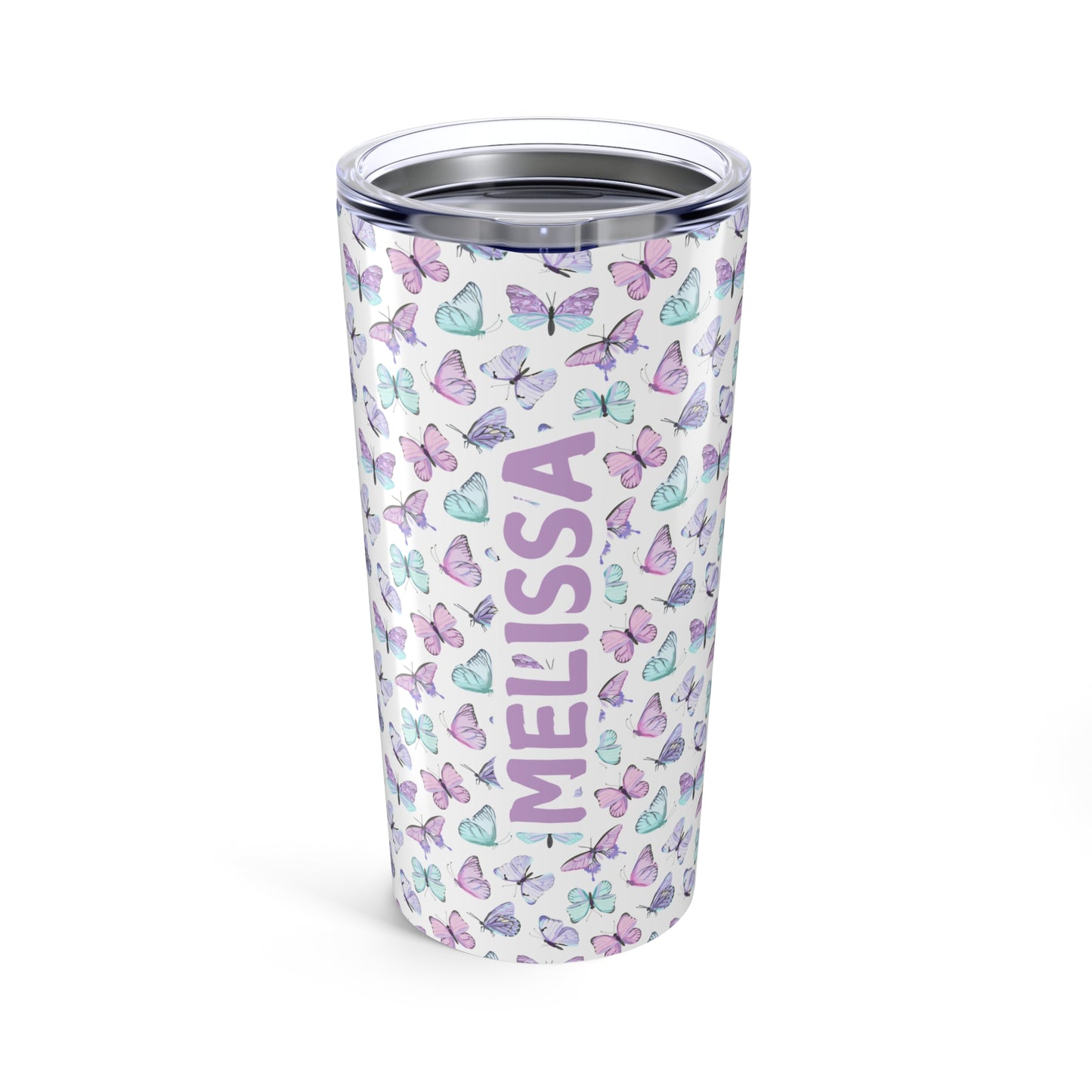 Personalized Butterfly Insulated Tumbler, 20oz