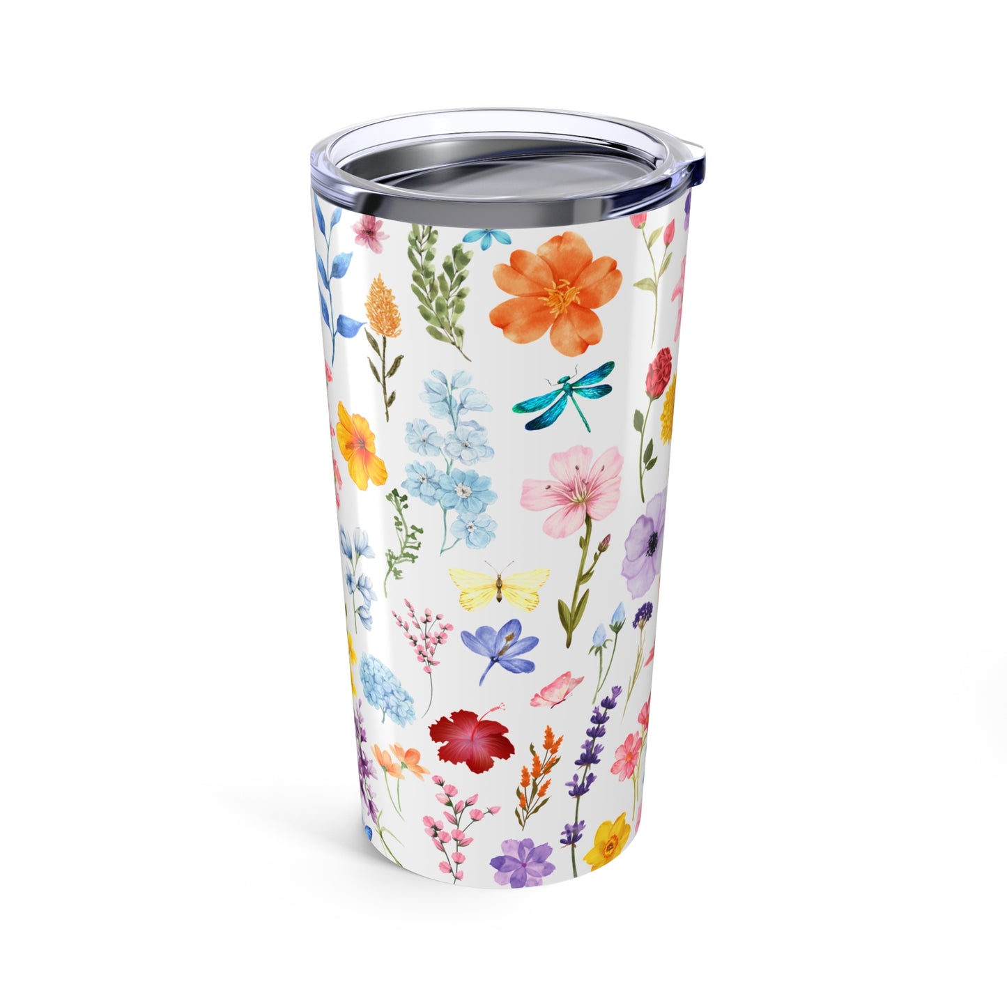 Spring Floral Insulated Tumbler, 20oz