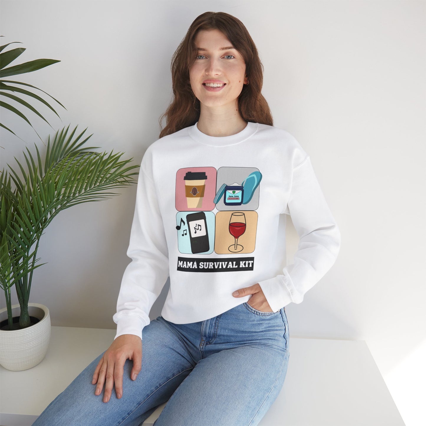Mamá Survival Kit Sweatshirt
