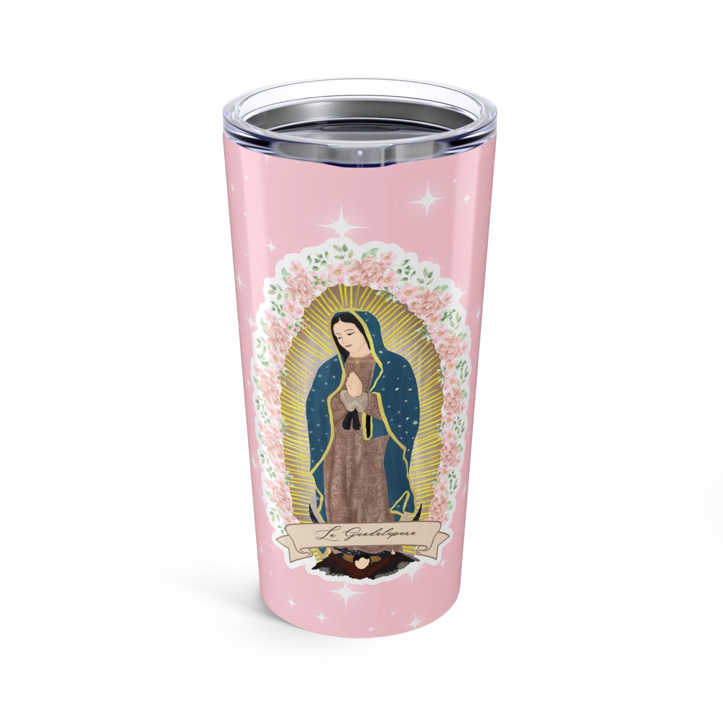 La Guadalupana Insulated Tumbler, 20oz