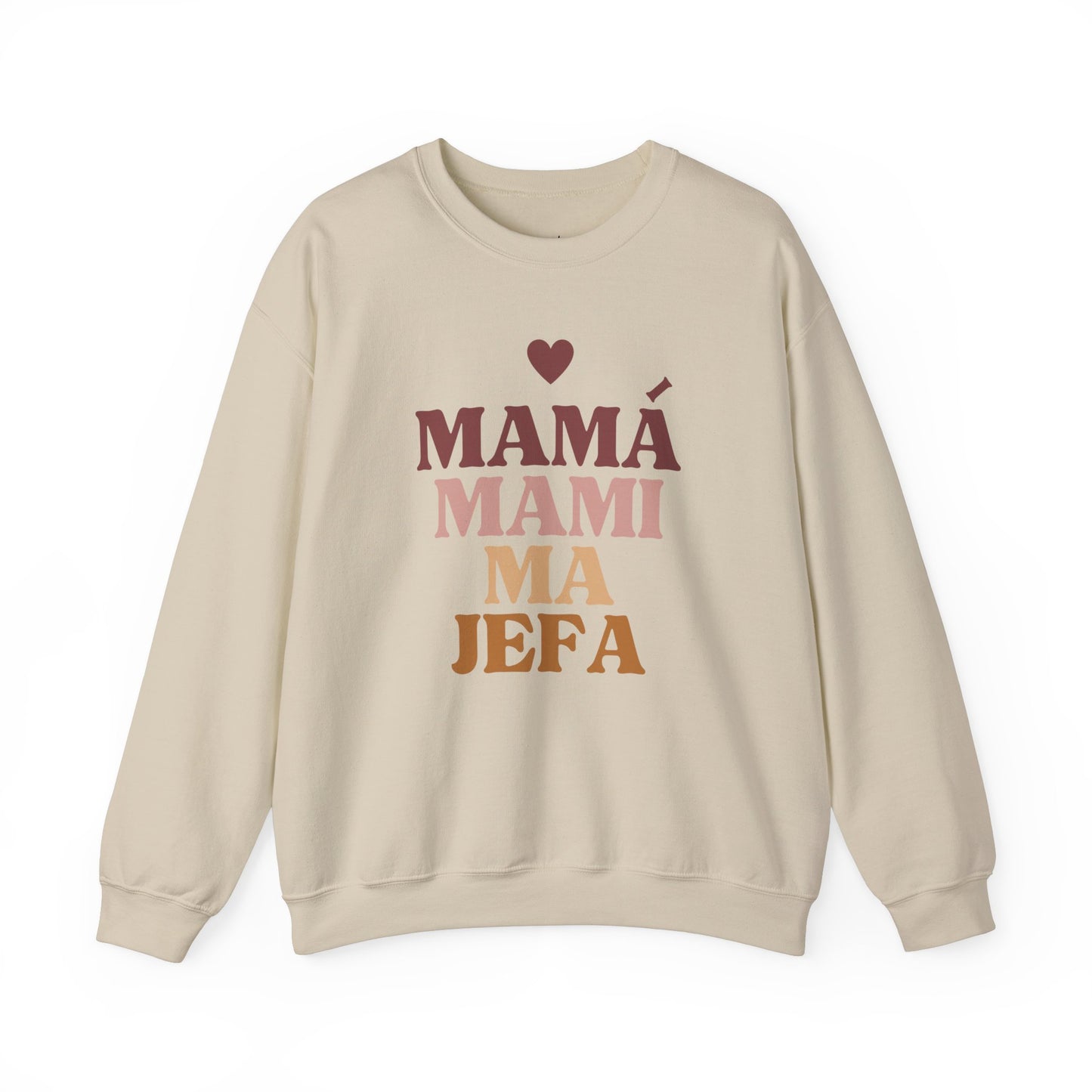 Mamá Mami Ma Jefa Crewneck Sweatshirt