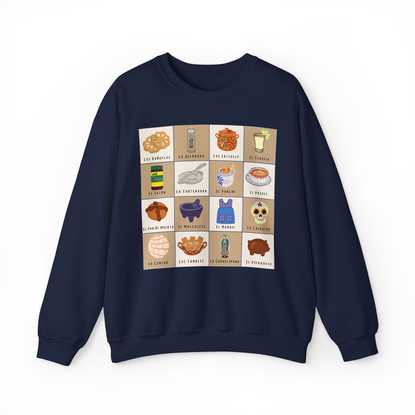Christmas Loteria Card Sweatshirt