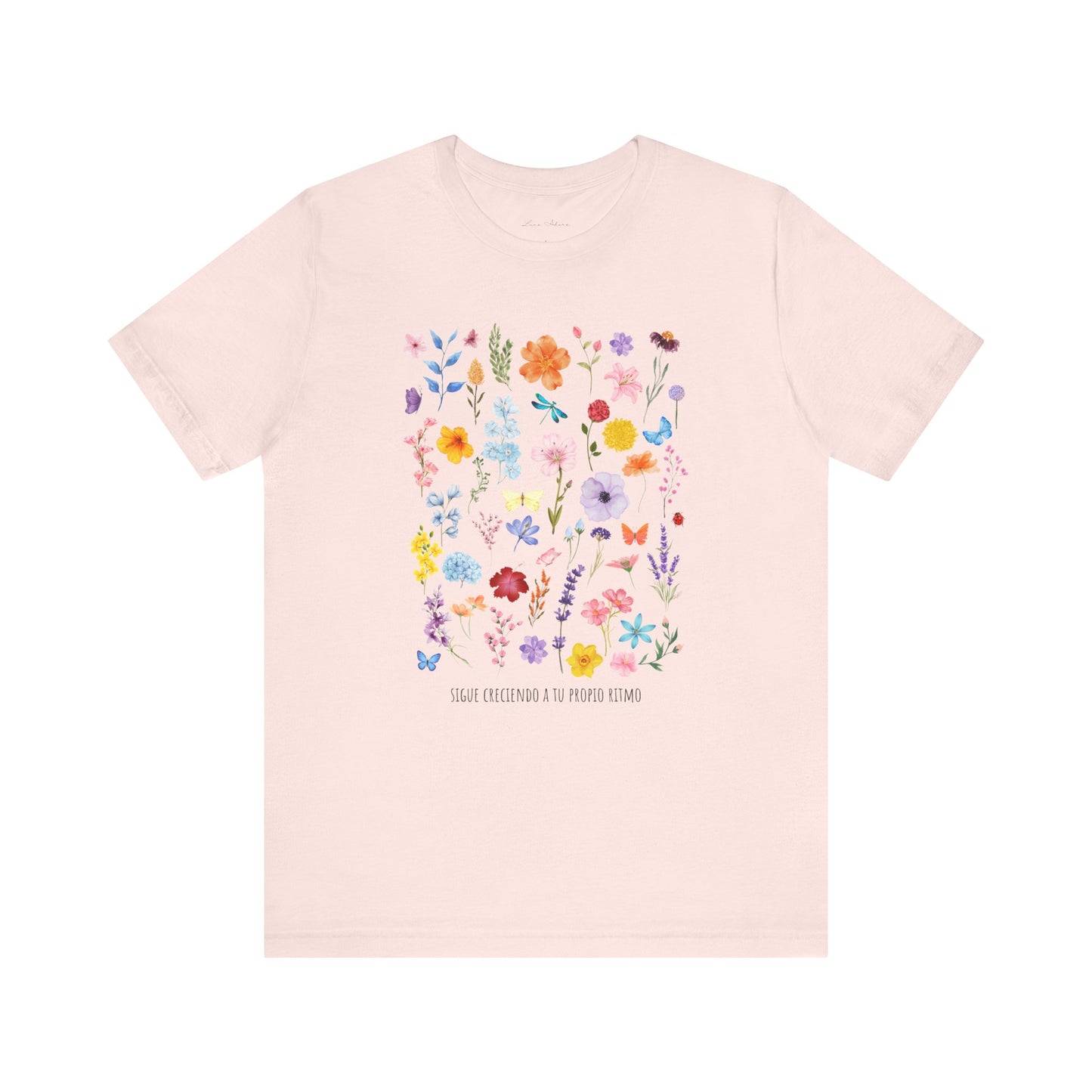 Floral Sigue Creciendo a Tu Propio Ritmo Tee