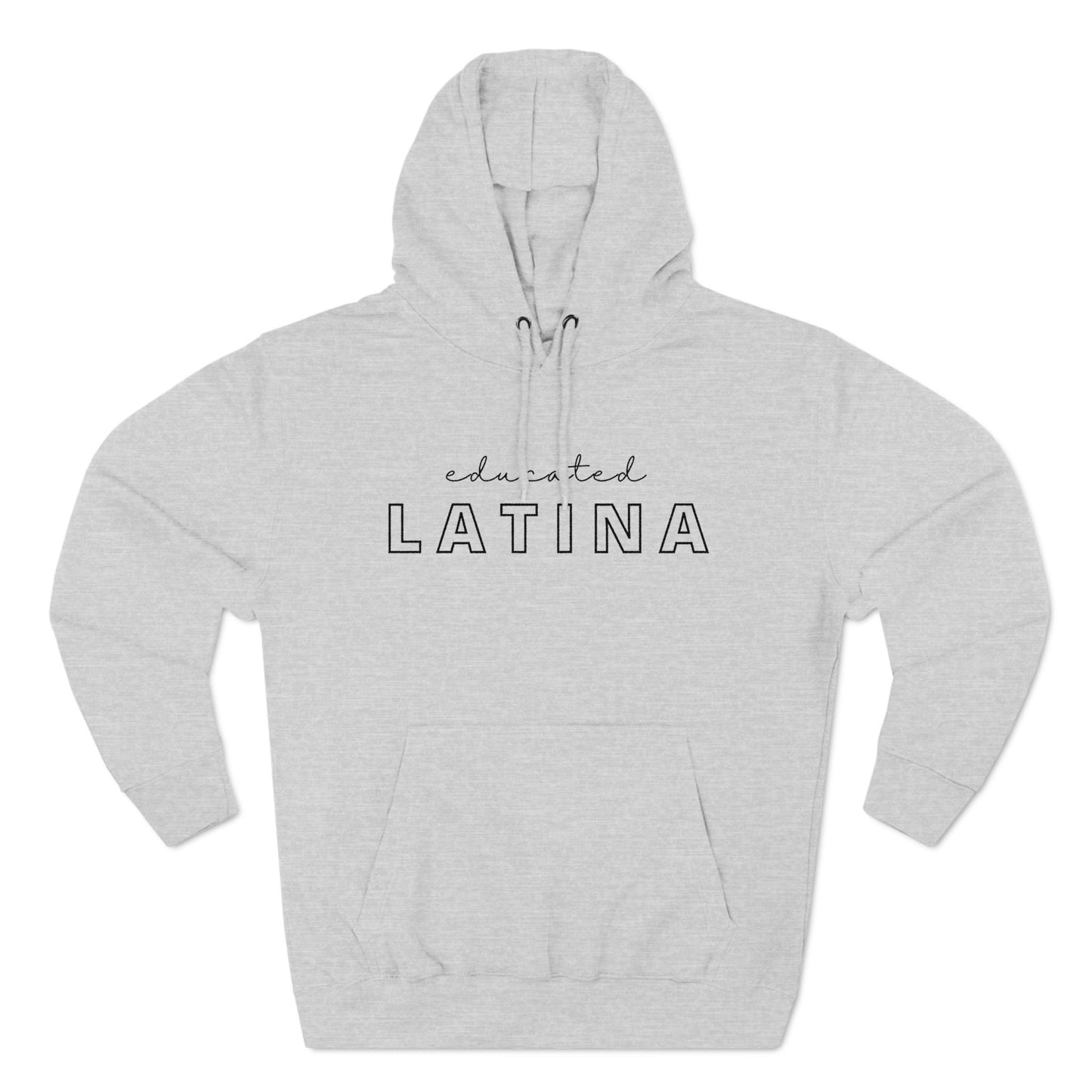 Educated Latina Fleece Hoodie