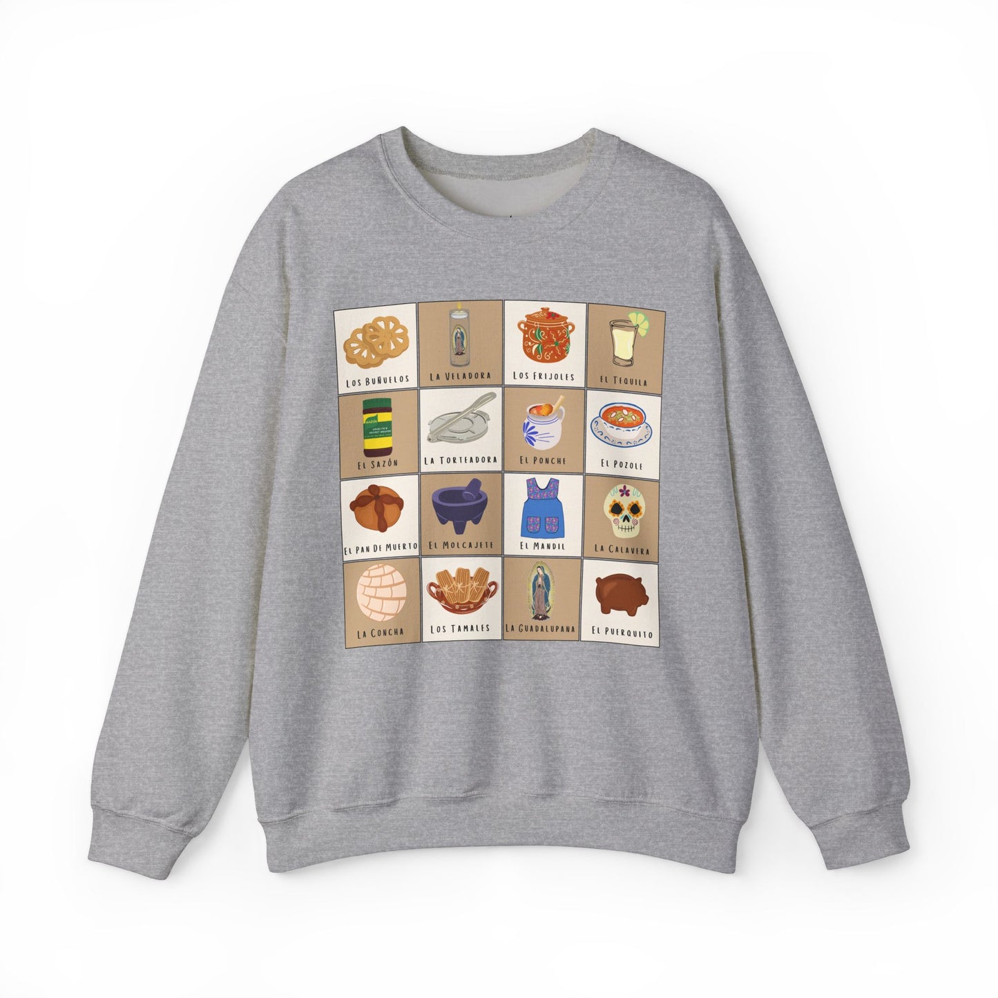 Christmas Loteria Card Sweatshirt