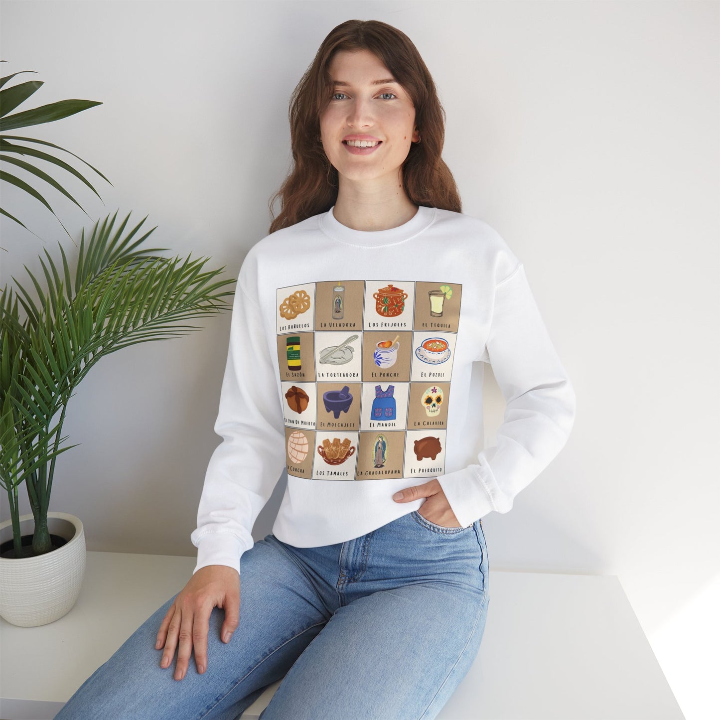 Christmas Loteria Card Sweatshirt