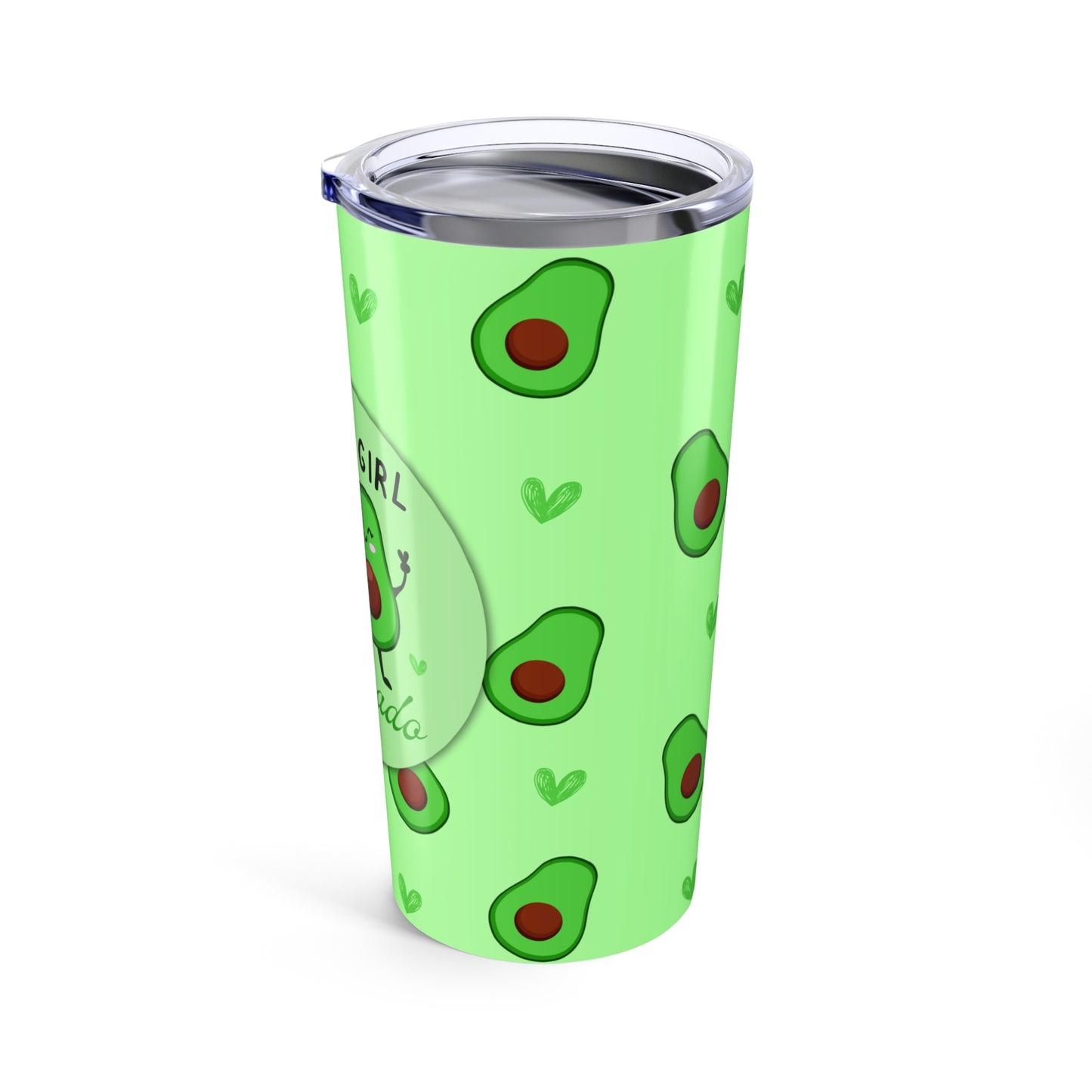 Just a Girl Who Loves Avocado Insulated Tumbler, 20oz