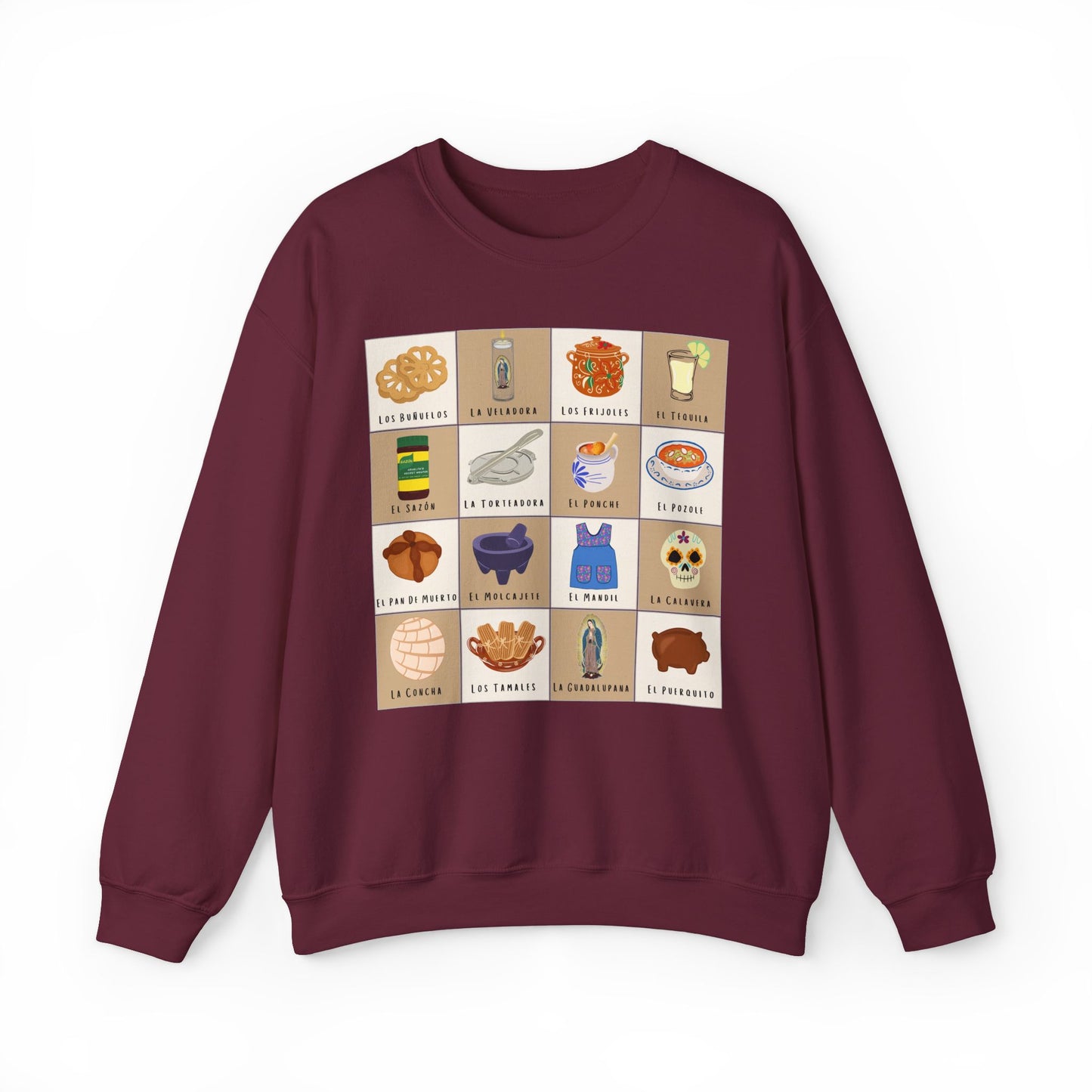 Christmas Loteria Card Sweatshirt
