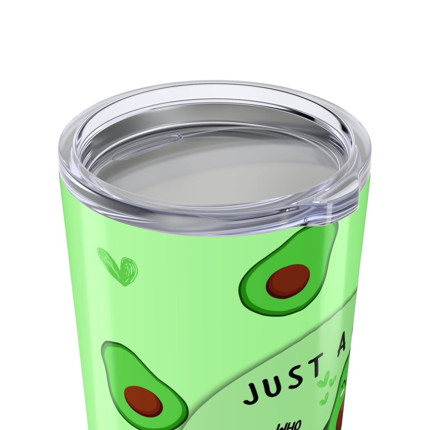 Just a Girl Who Loves Avocado Insulated Tumbler, 20oz