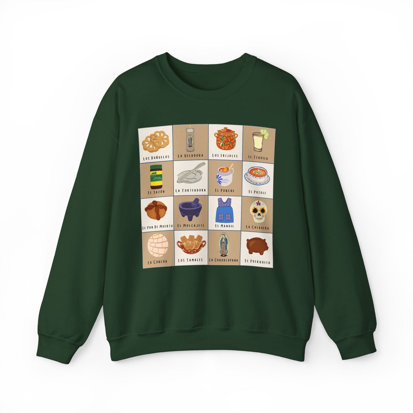 Christmas Loteria Card Sweatshirt