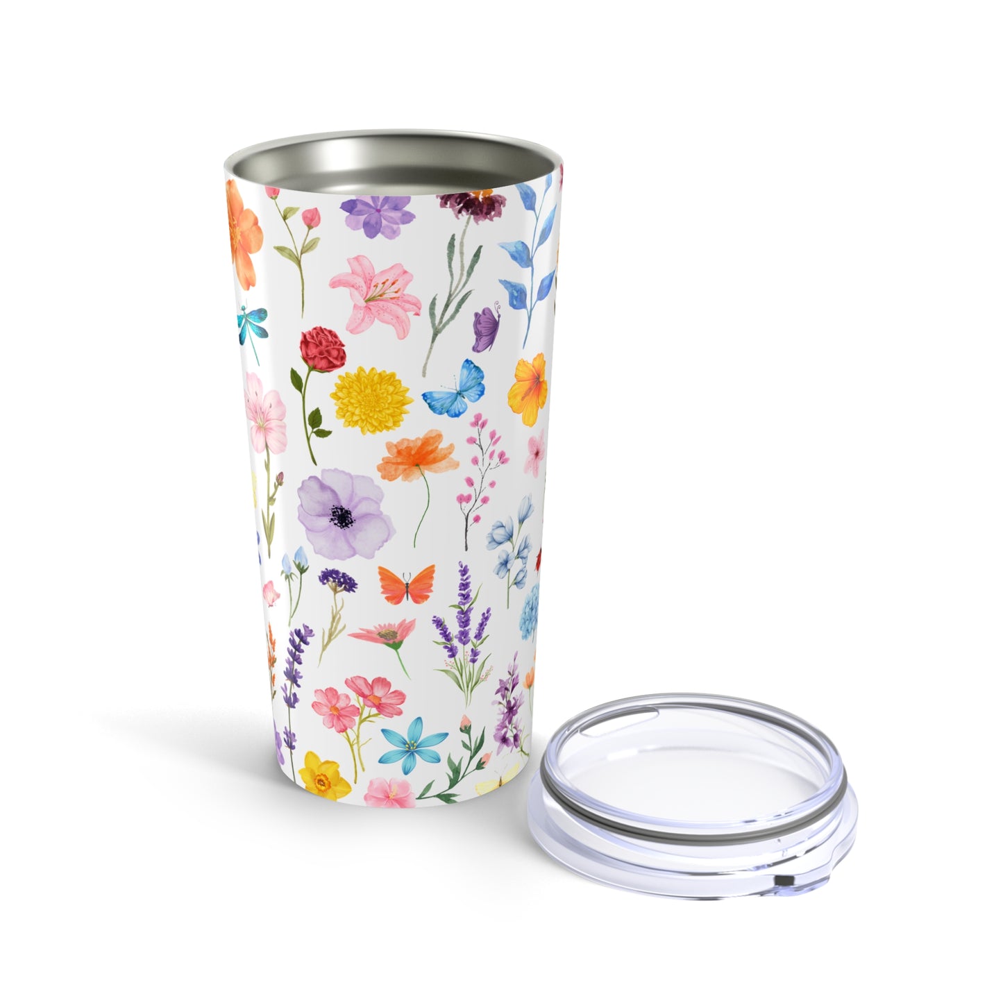 Spring Floral Insulated Tumbler, 20oz