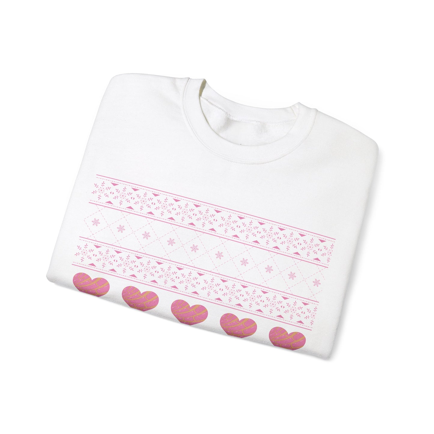 Pink Heart Concha Sweatshirt