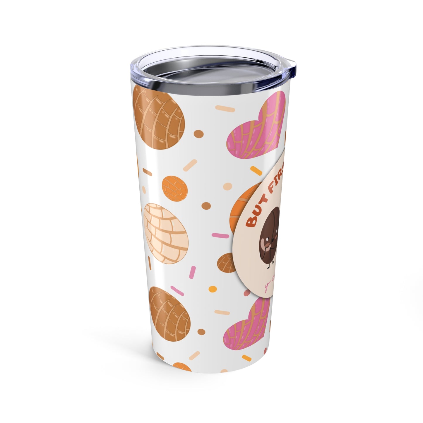 But First Cafecito y Chisme Insulated Tumbler, 20oz
