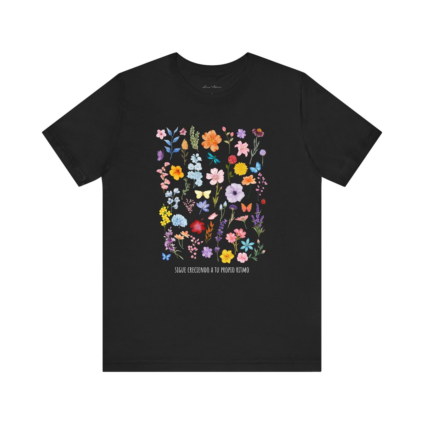 Floral Sigue Creciendo a Tu Propio Ritmo Tee