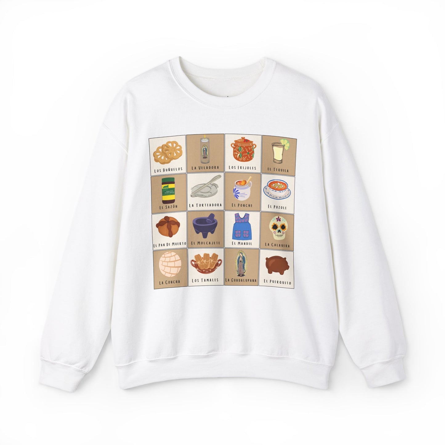 Christmas Loteria Card Sweatshirt