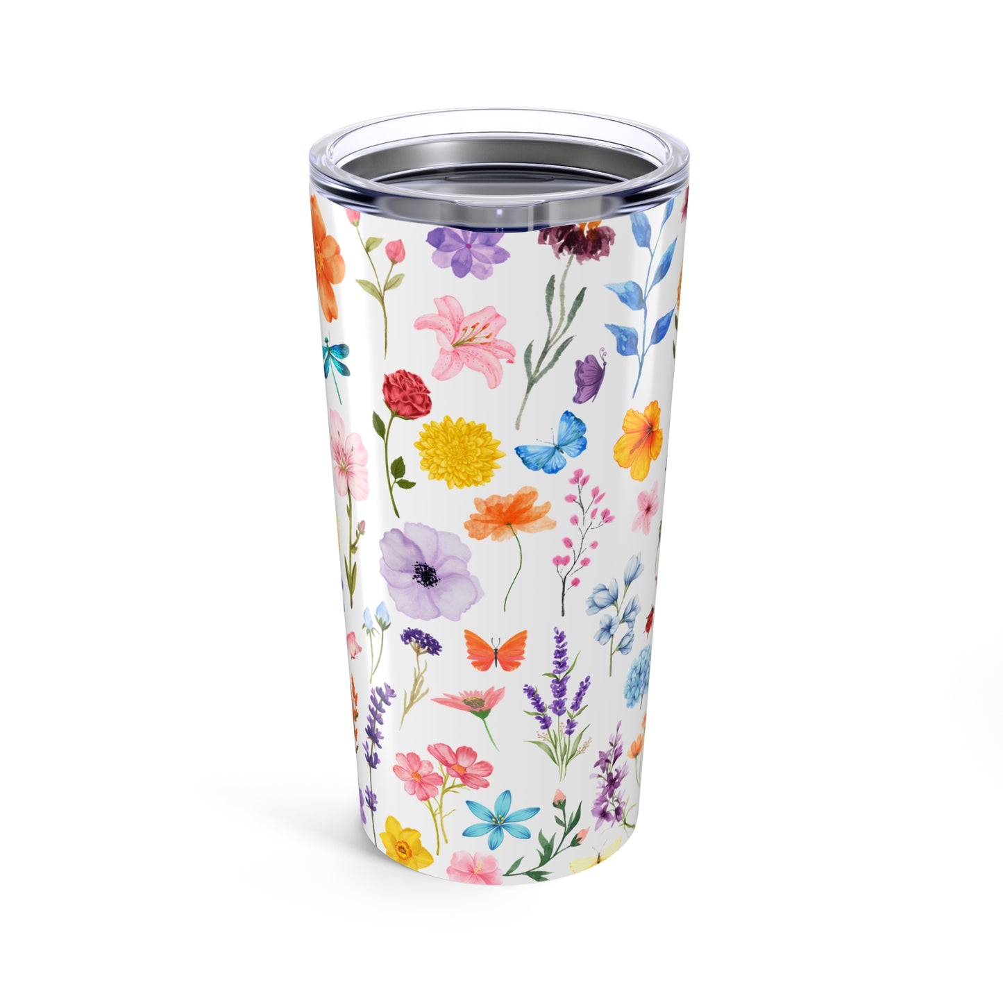 Spring Floral Insulated Tumbler, 20oz