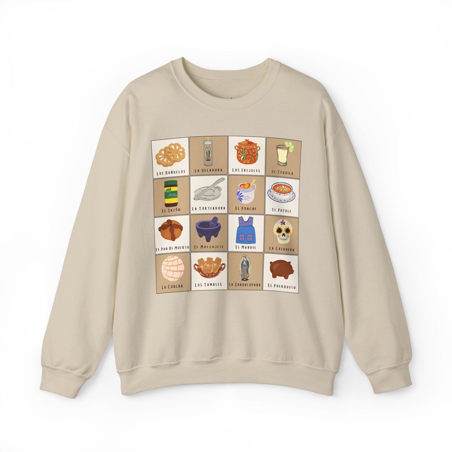 Christmas Loteria Card Sweatshirt