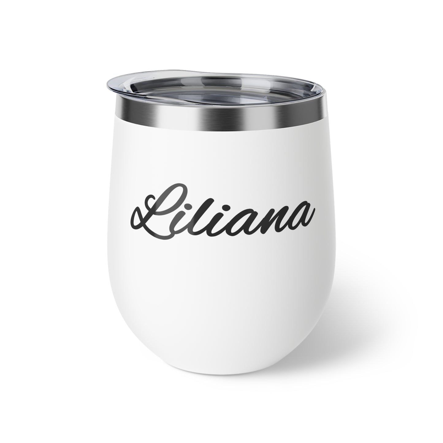 Personalized Name Insulated Wine Cup, 12oz