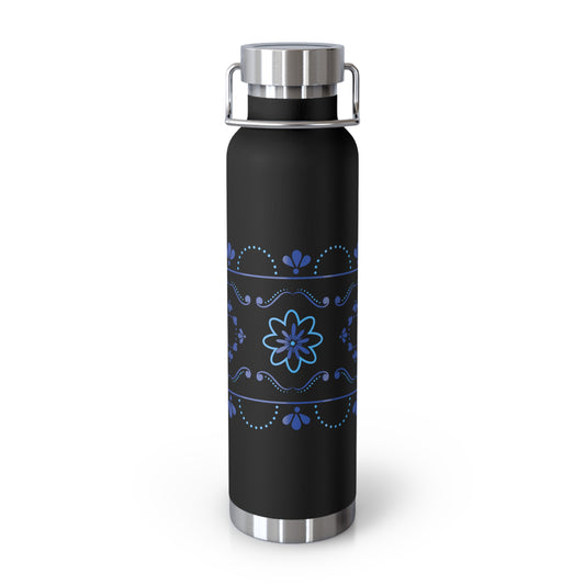 Blue Insulated Bottle, 22oz