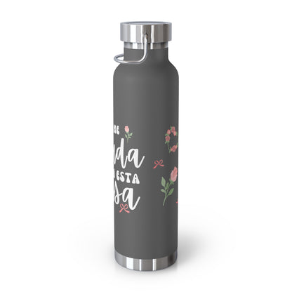 Nadie Me Ayuda En Esta Casa Insulated Bottle, 22oz