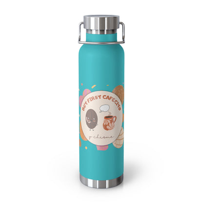 But First Cafecito y Chisme Insulated Bottle, 22oz