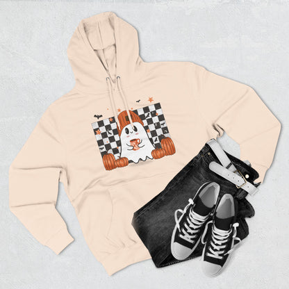 Checkered Ghost Fleece Hoodie