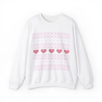 Pink Heart Concha Sweatshirt