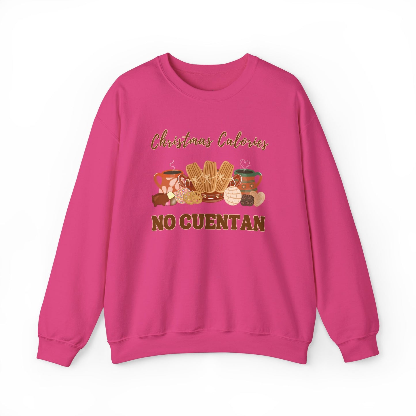 Christmas Calories No Cuentan Sweatshirt