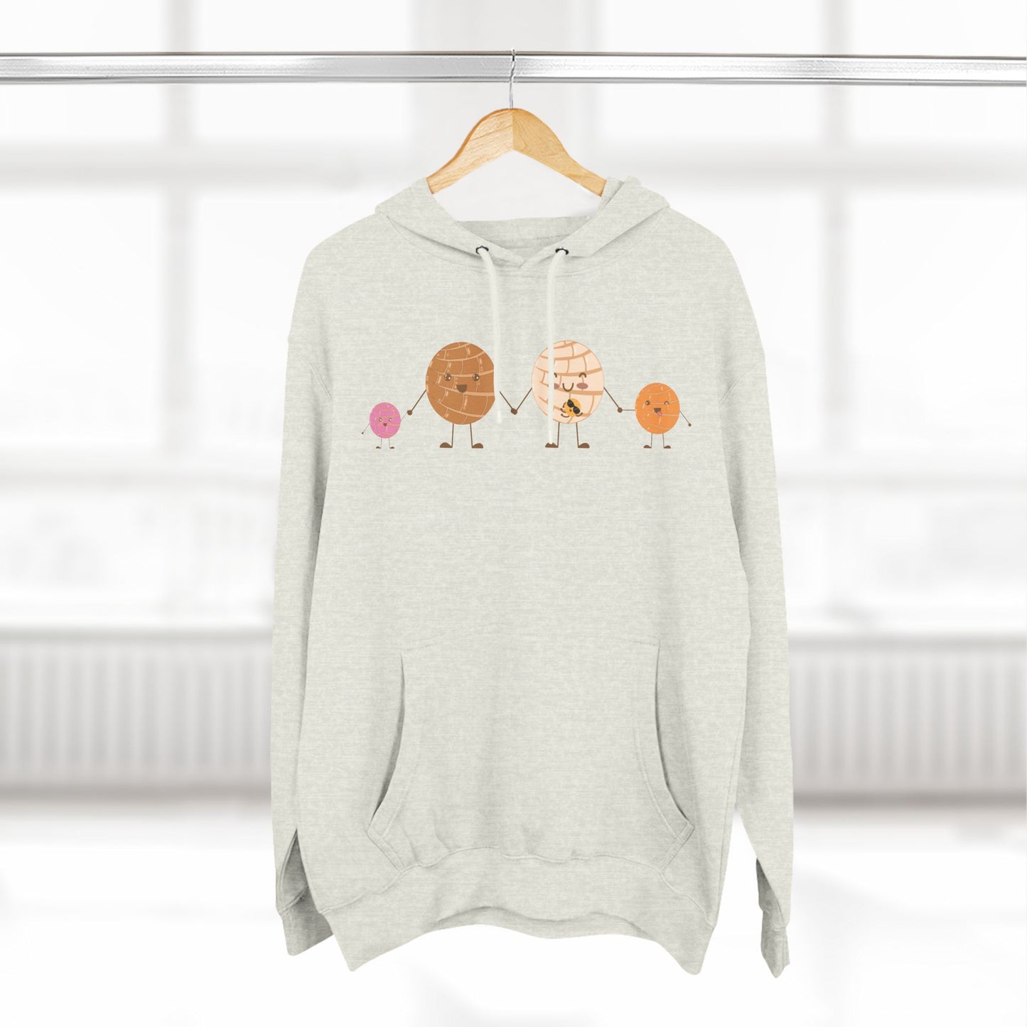 Concha Family - Baby Announcement Fleece Hoodie