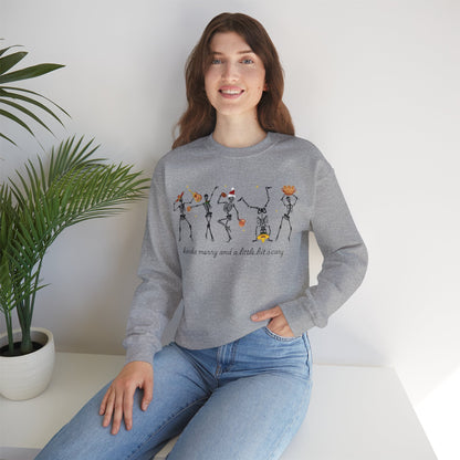 Kinda Merry and a Little Bit Scary Sweatshirt