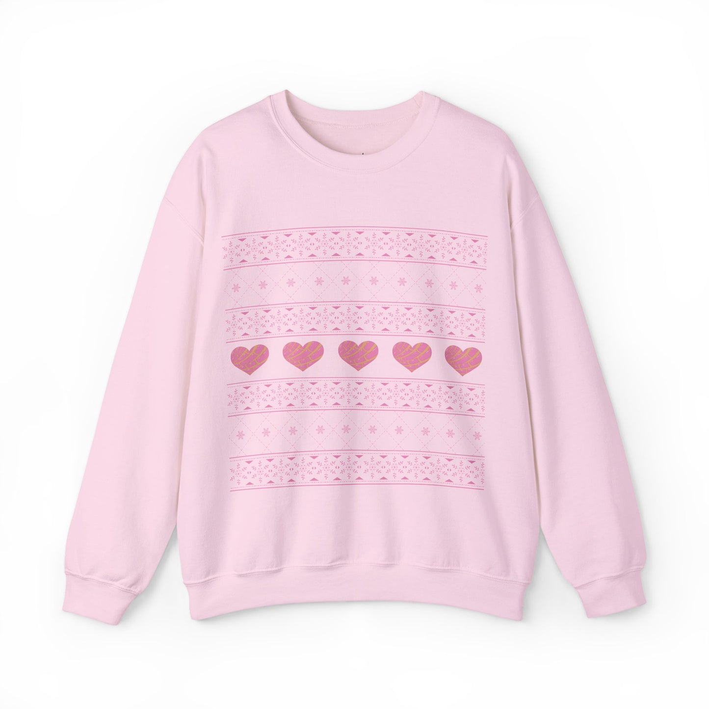 Pink Heart Concha Sweatshirt