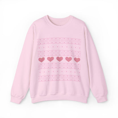 Pink Heart Concha Sweatshirt