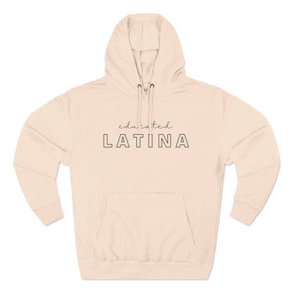 Educated Latina Fleece Hoodie