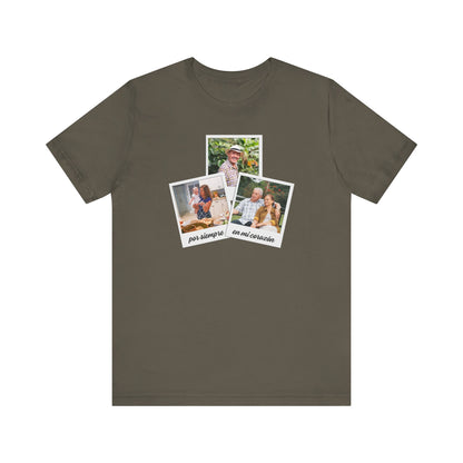 Personalized - Por Siempre en Mi Corazón Polaroid 3 Photo Tee