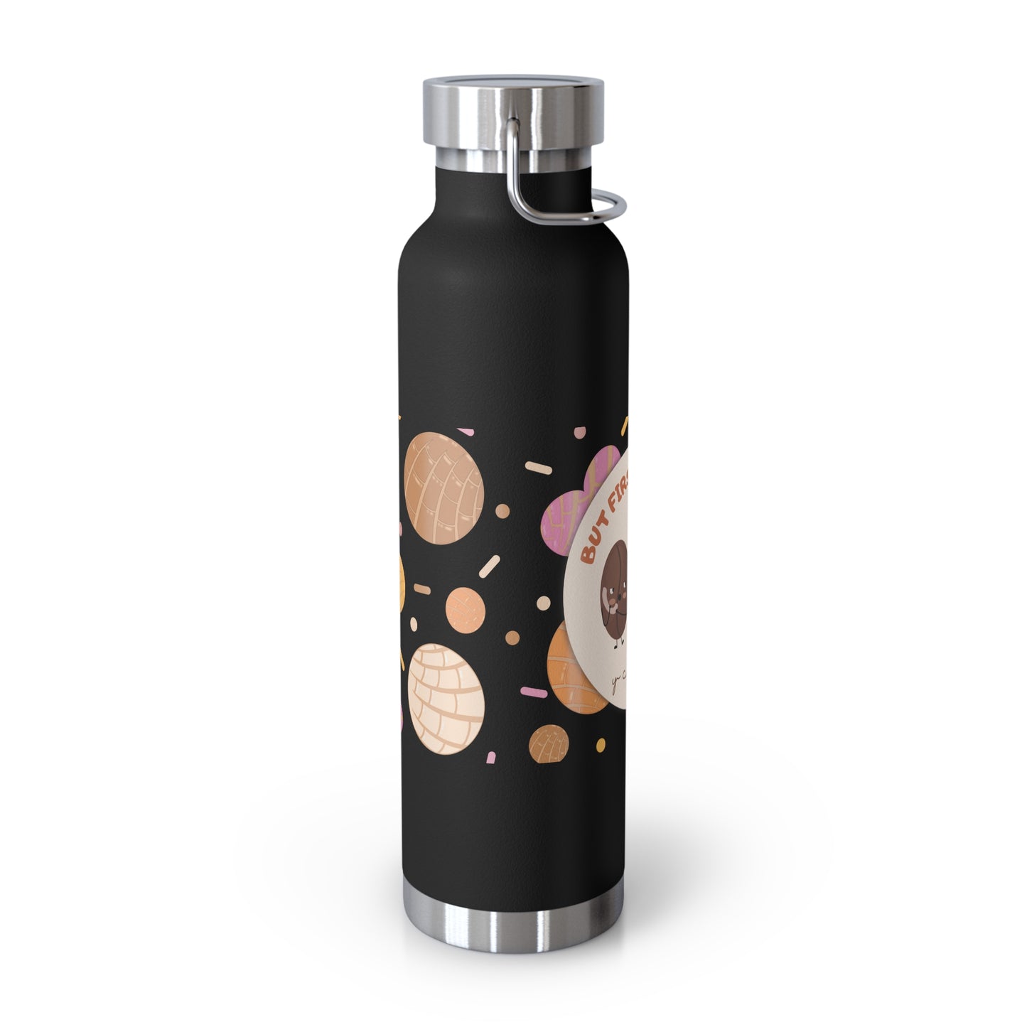 But First Cafecito y Chisme Insulated Bottle, 22oz