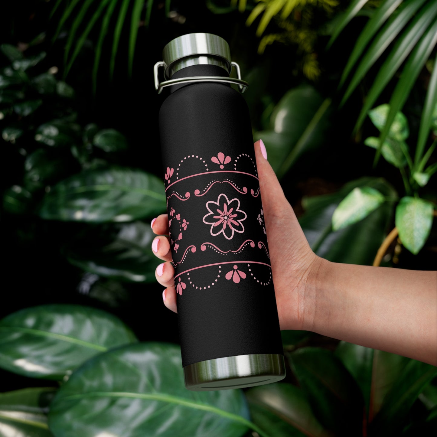 Pink Insulated Bottle, 22oz