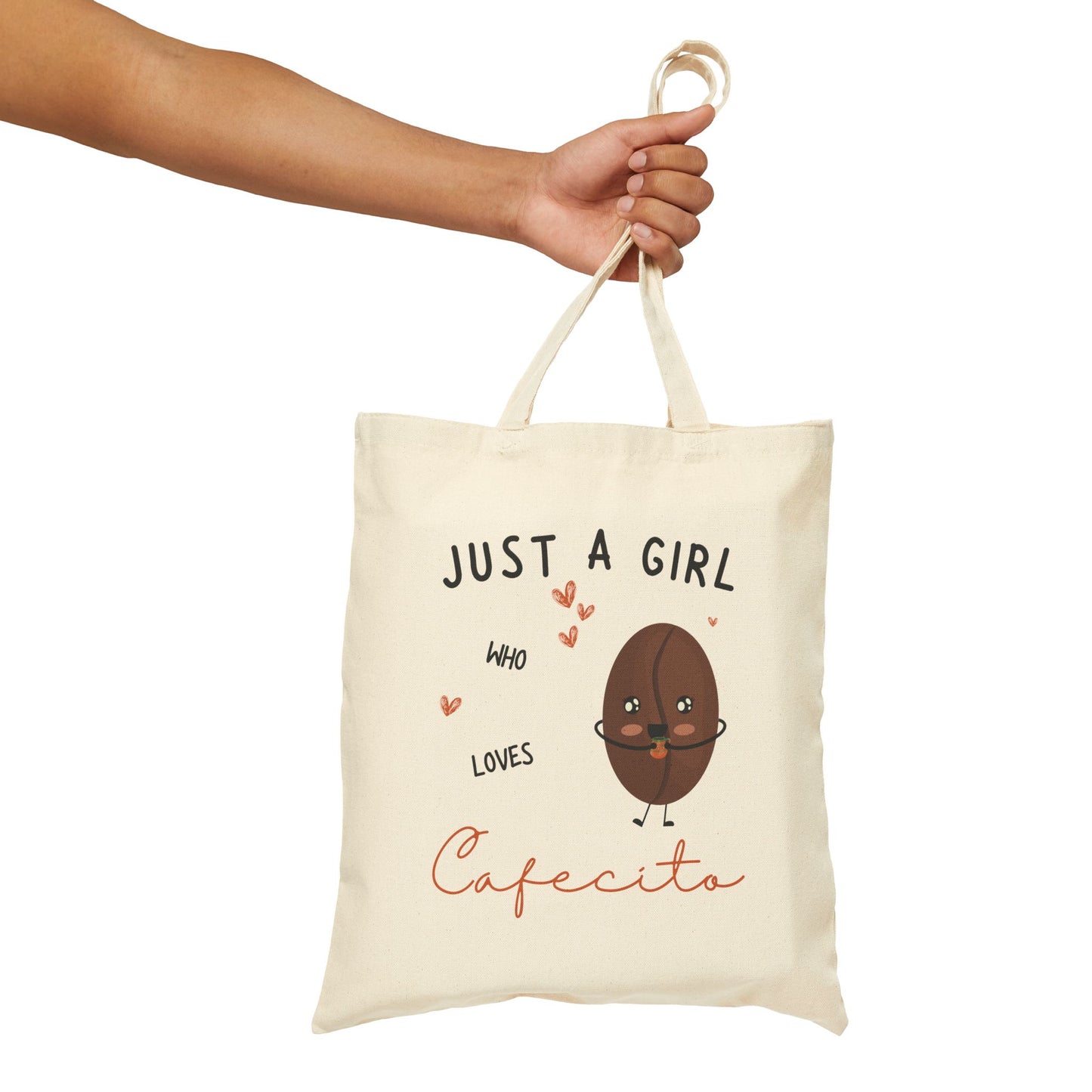 Just A Girl Who Loves Cafecito Tote Bag