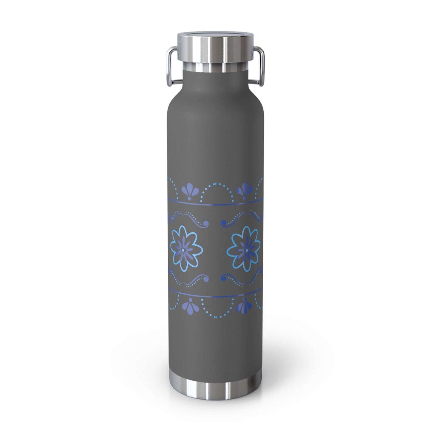 Blue Insulated Bottle, 22oz