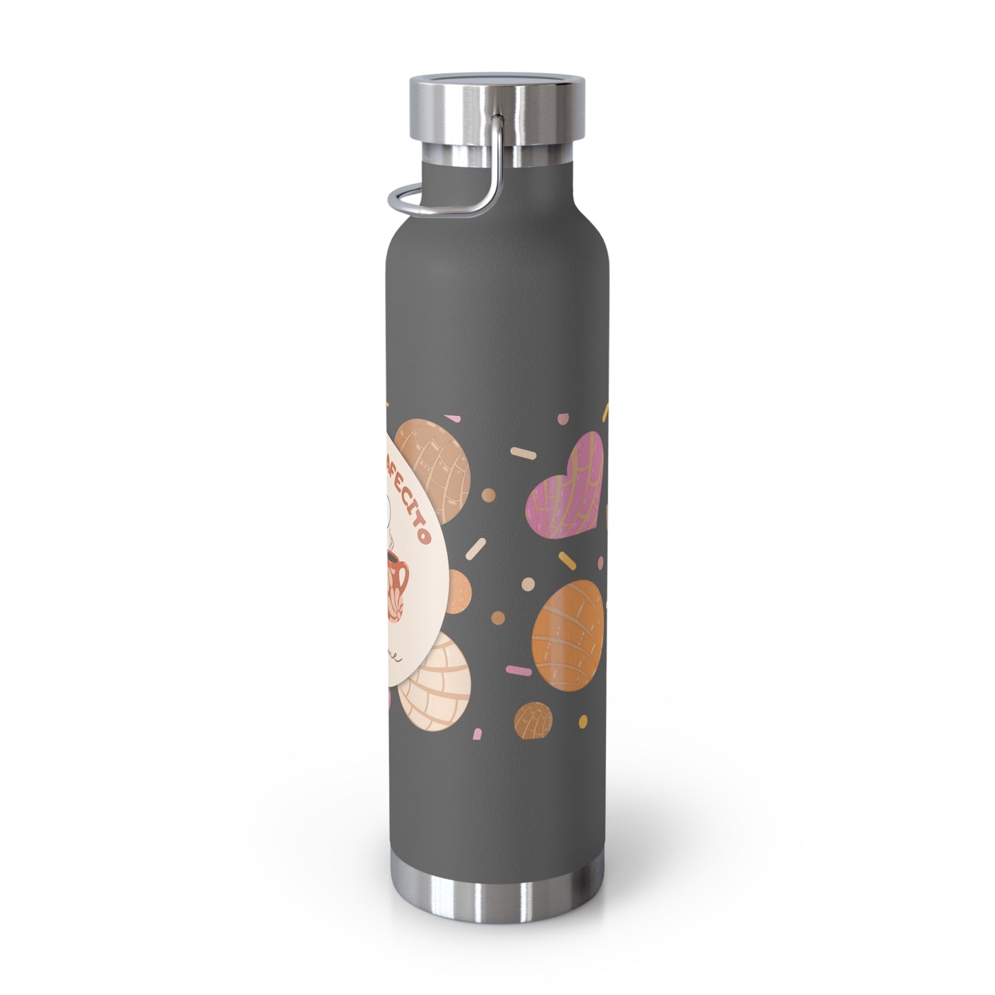 But First Cafecito y Chisme Insulated Bottle, 22oz