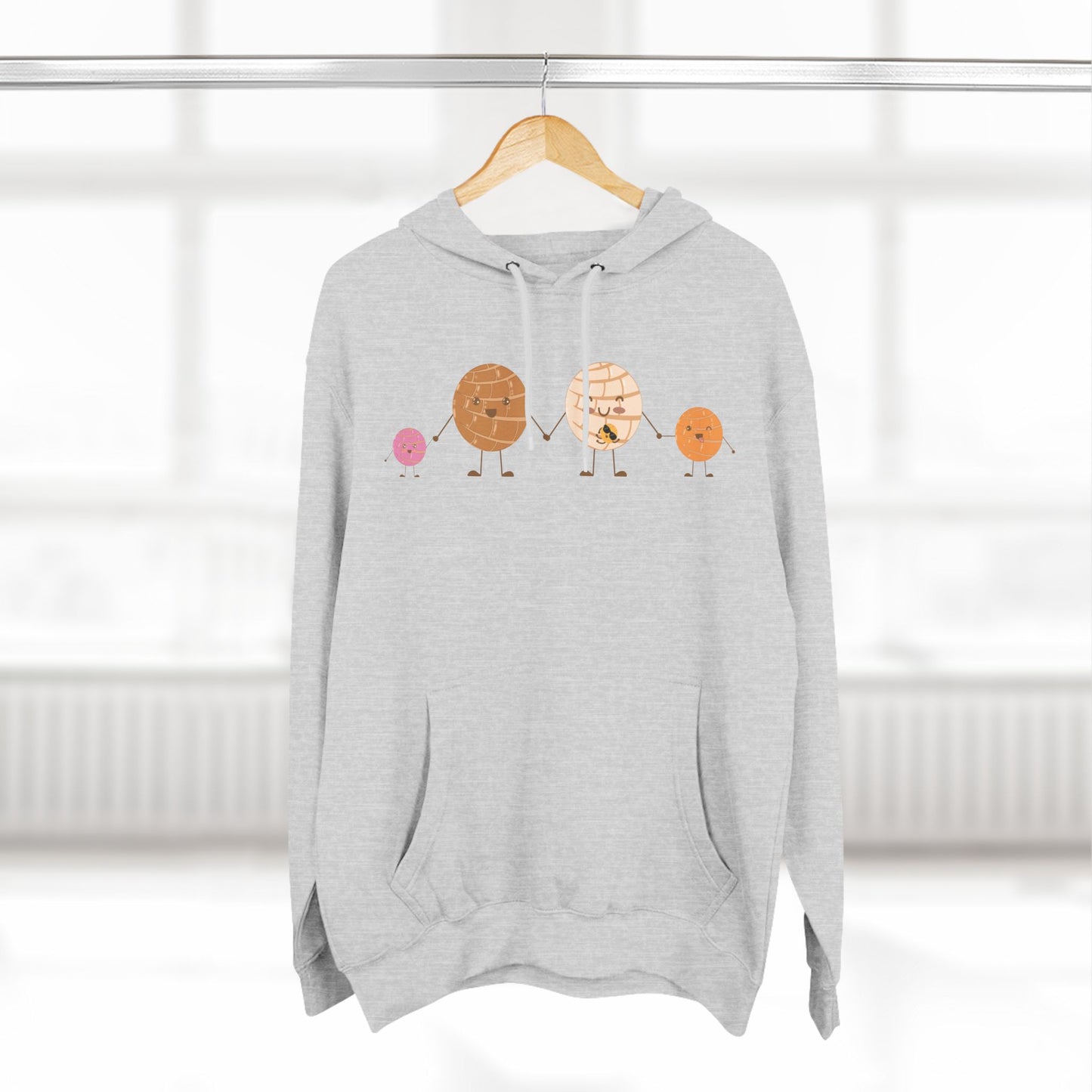 Concha Family - Baby Announcement Fleece Hoodie