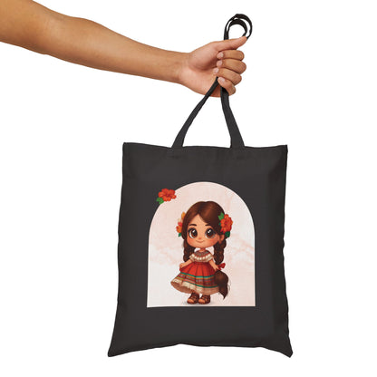 Hibiscus Charm Tote Bag