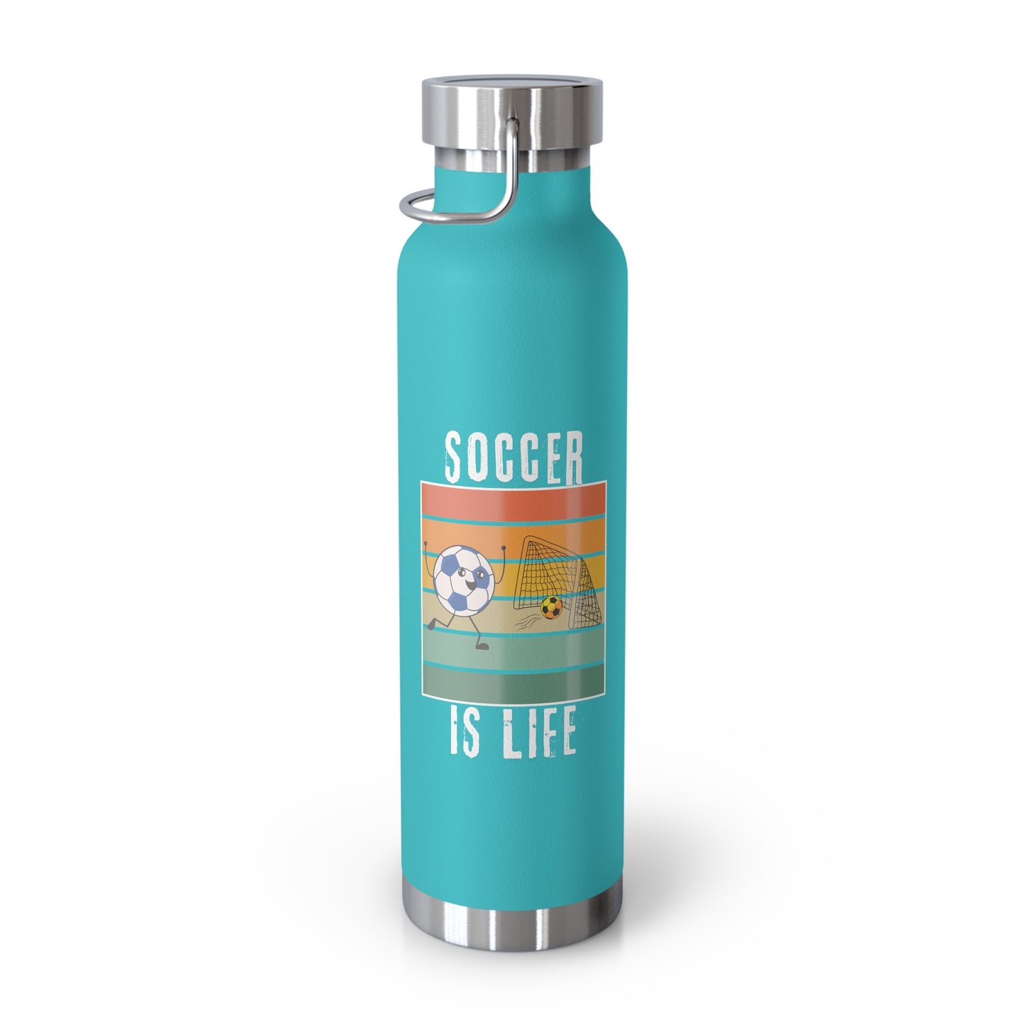 Soccer Is Life Insulated Bottle, 22oz