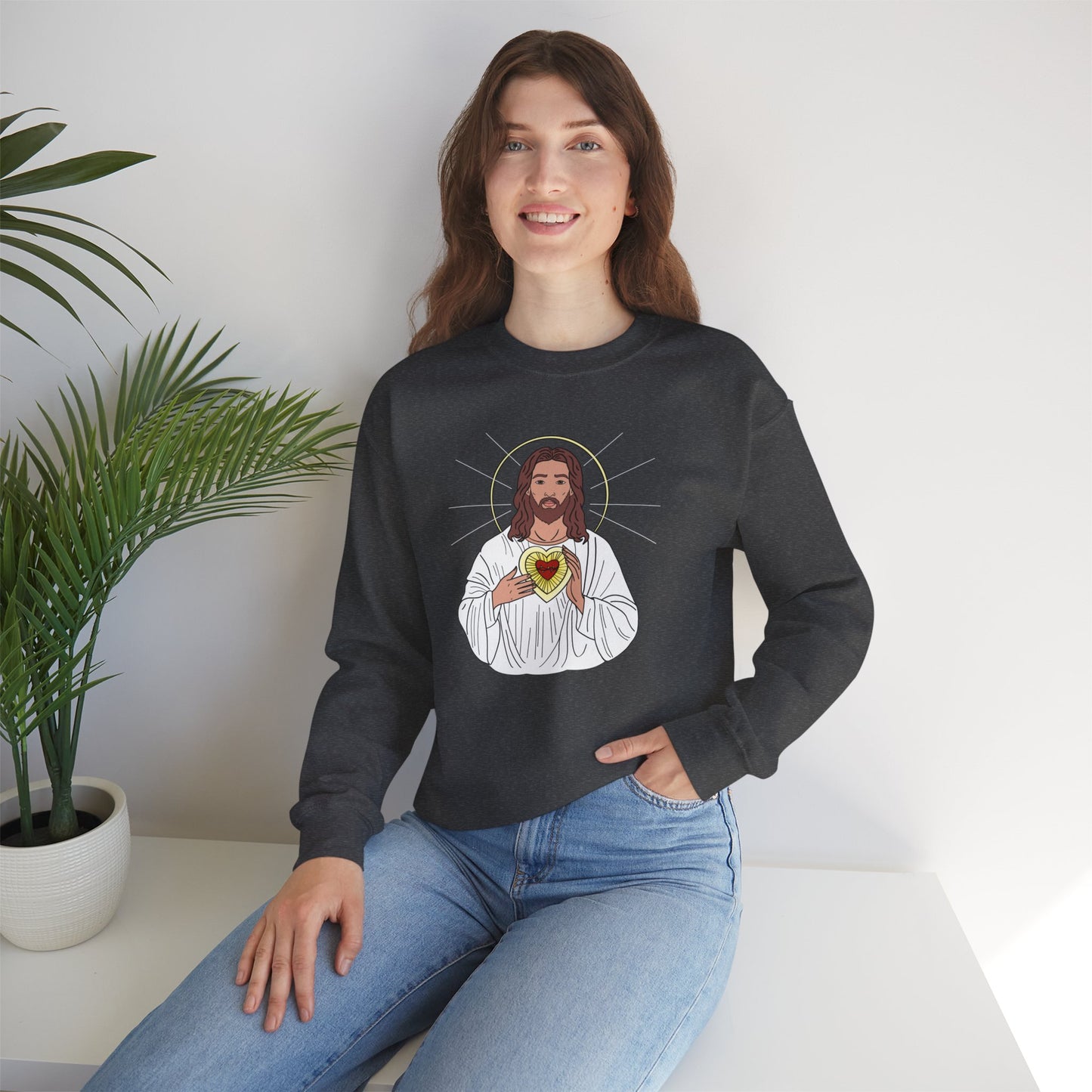 Sagrado Corazón de Jesús Sweatshirt