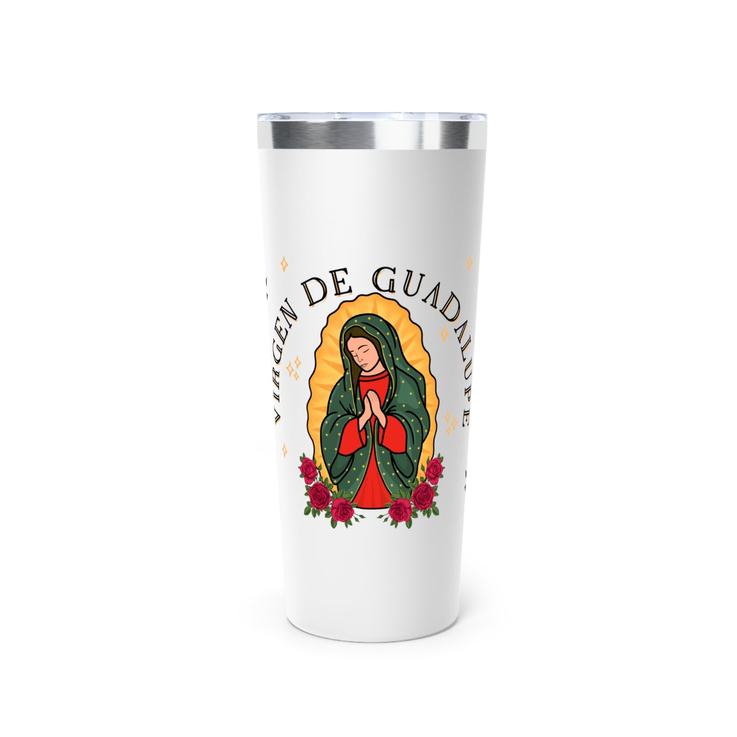 Virgen de Guadalupe Insulated Tumbler, 22oz